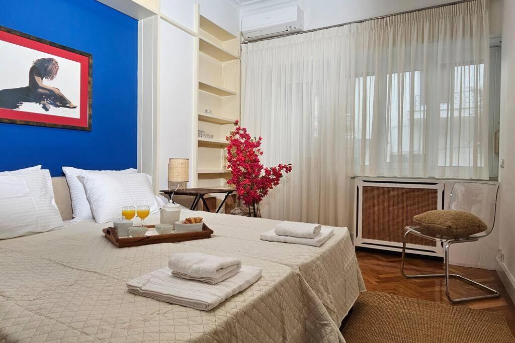 Artistico Two-Bedroom Apartment In Kolonaki Atene Esterno foto